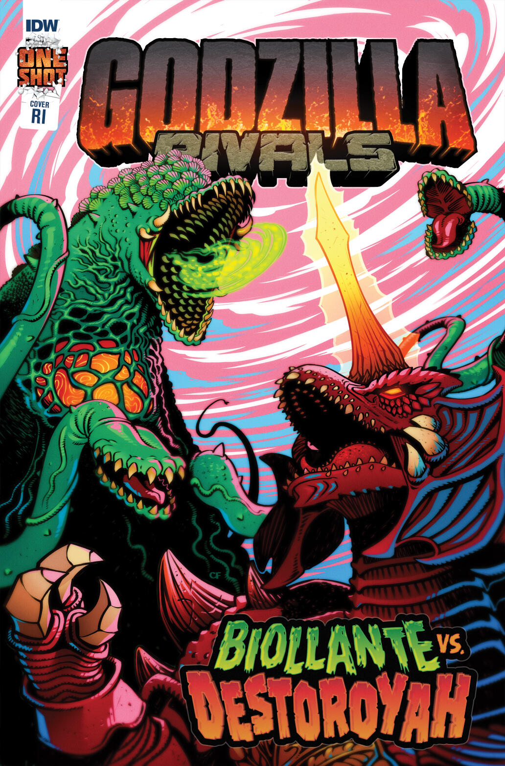 Godzilla Rivals: Biollante vs. Destoroyah Cover (2023)