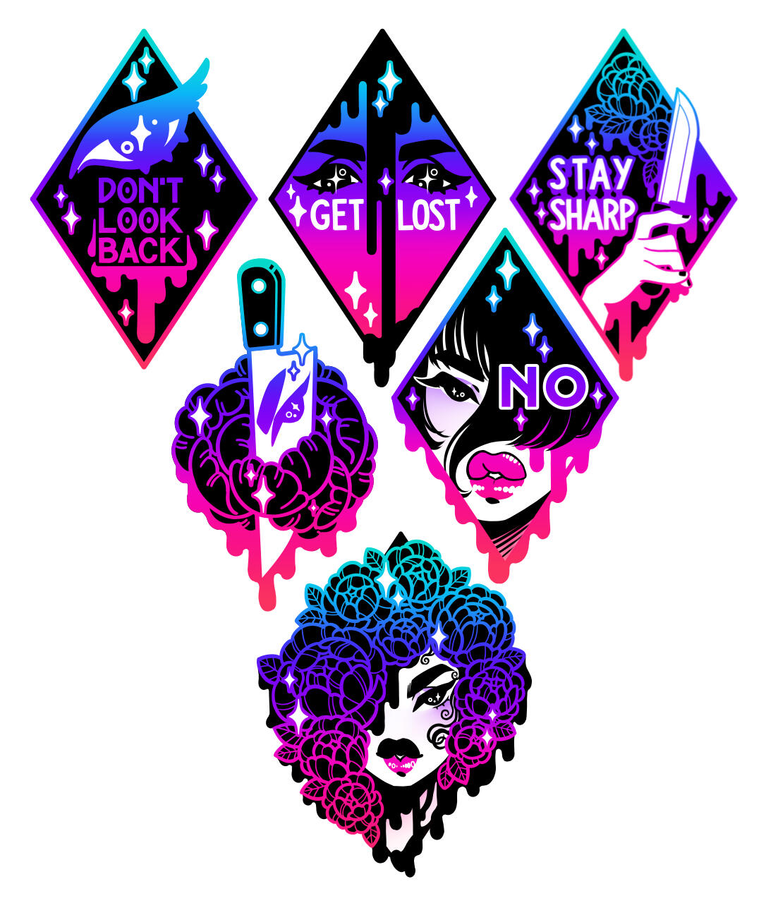 Final Sticker Designs