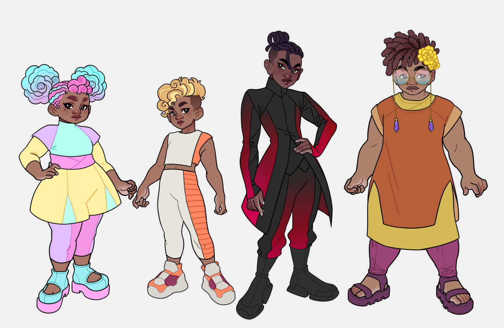 Comic Character Design Version (2020)