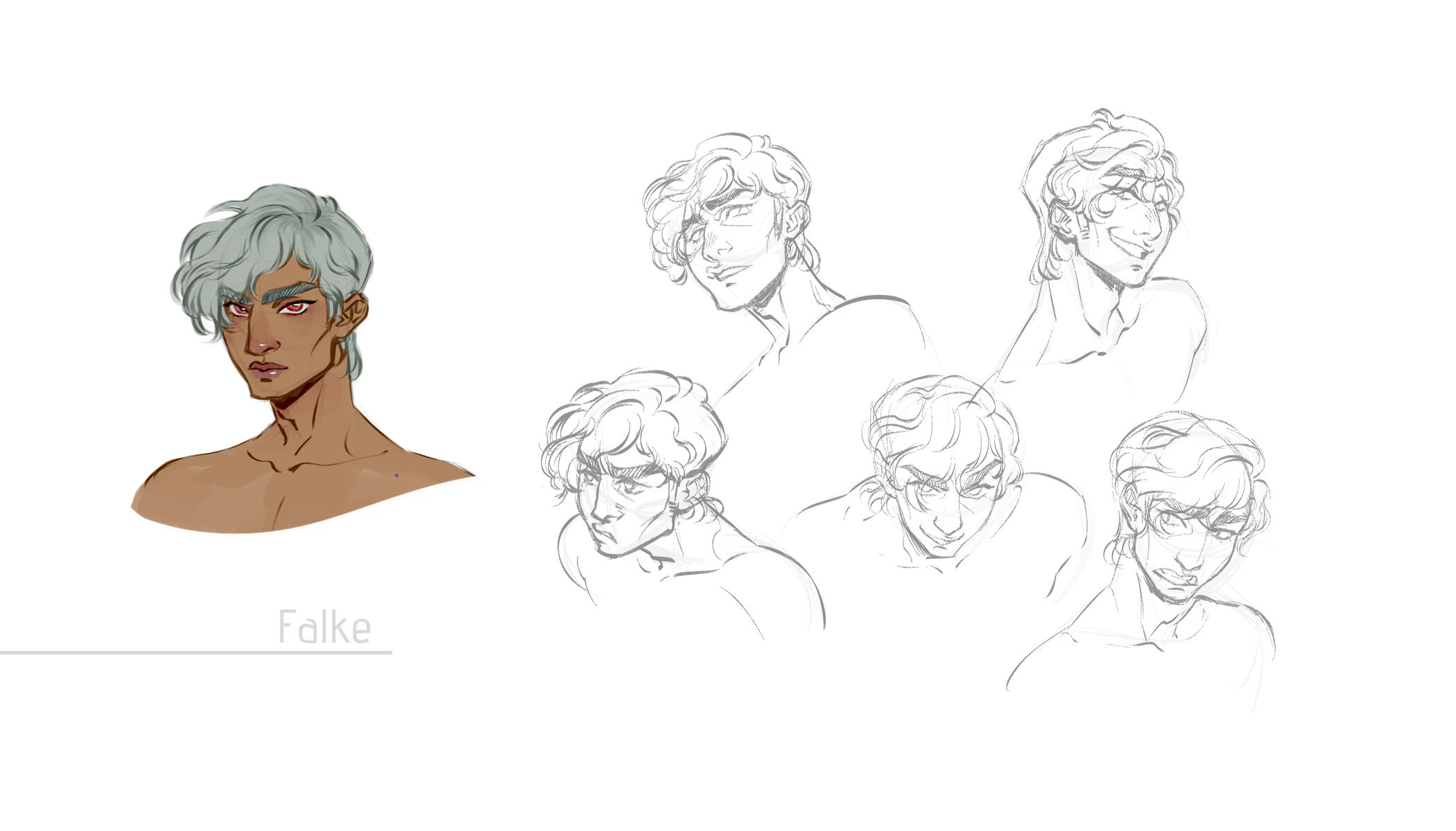 Falke Expression Sheet