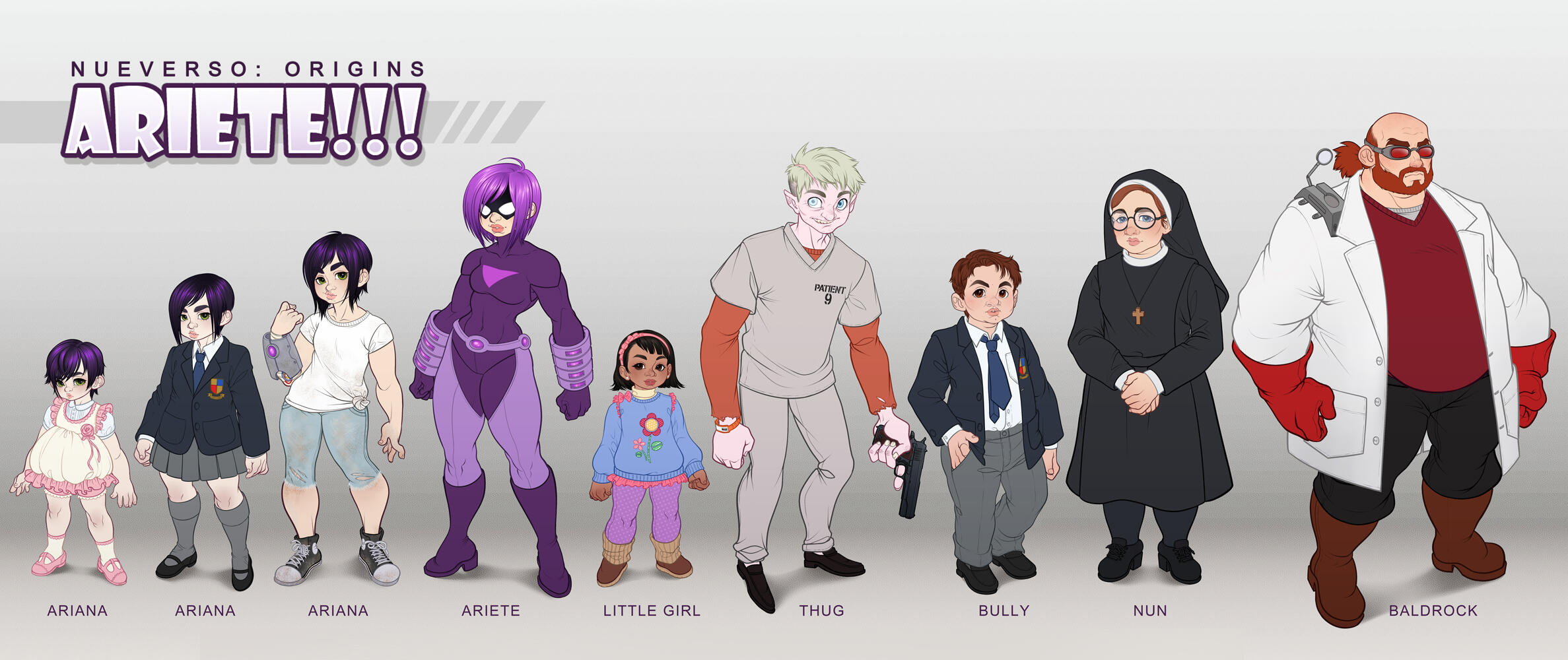 Character Design Lineup
